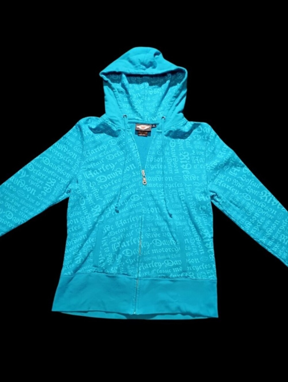 Harley Davidson Zip Up Hoodie
